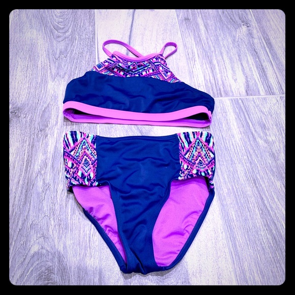 justice high waisted bikini